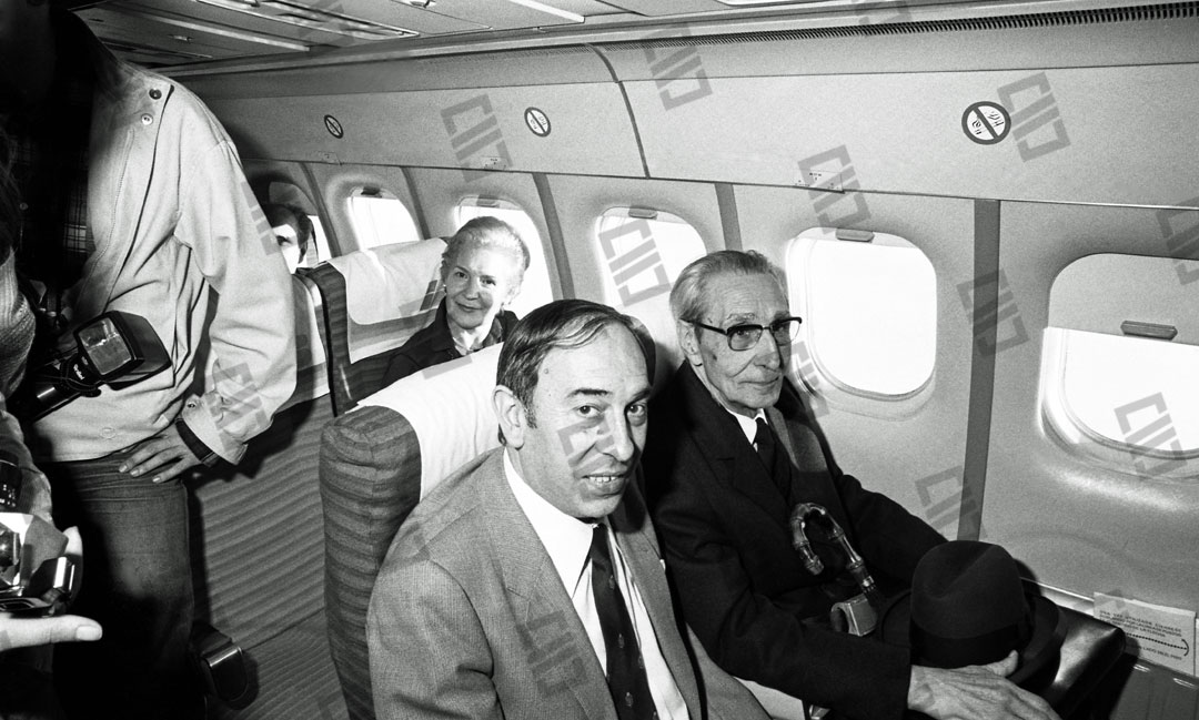 En el avión de vuelta a Euskadi