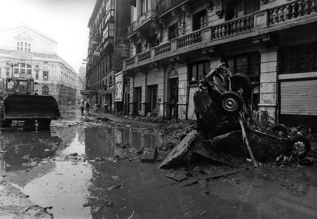 Museo del Nacionalismo Vasco. Inundaciones 1983